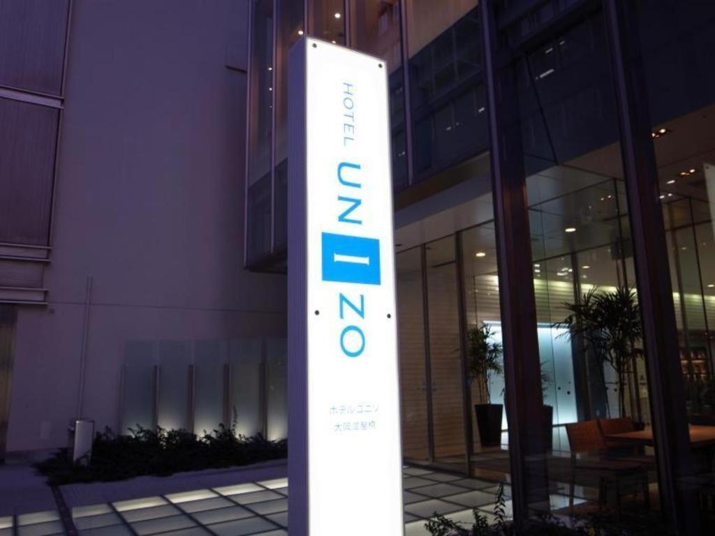 HOTEL UNIZO Osaka Yodoyabashi Eksteriør billede
